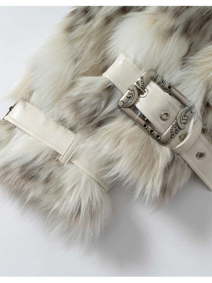 Eco-Friendly Faux Fur Coat【s0000014479】