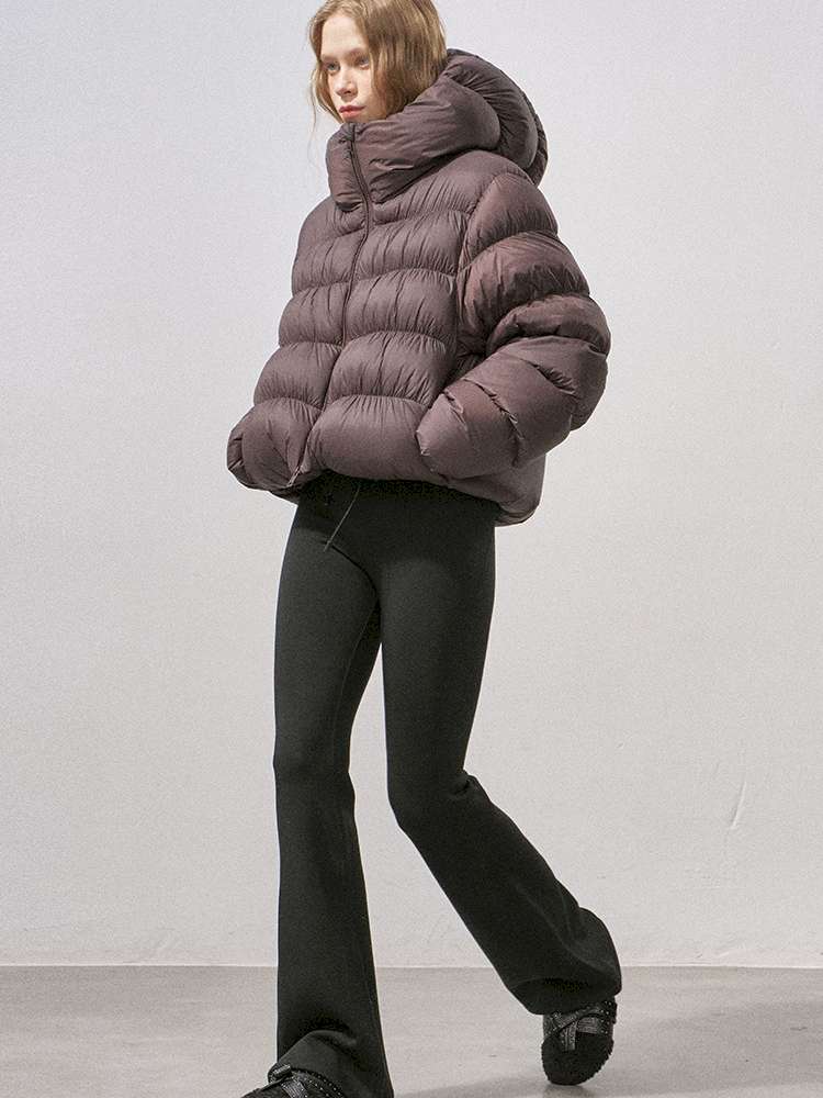Velvet White Duck Down Jacket【s0000015219】