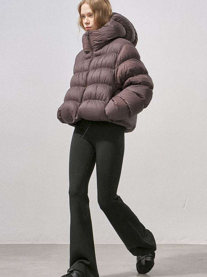 Velvet White Duck Down Jacket【s0000015219】
