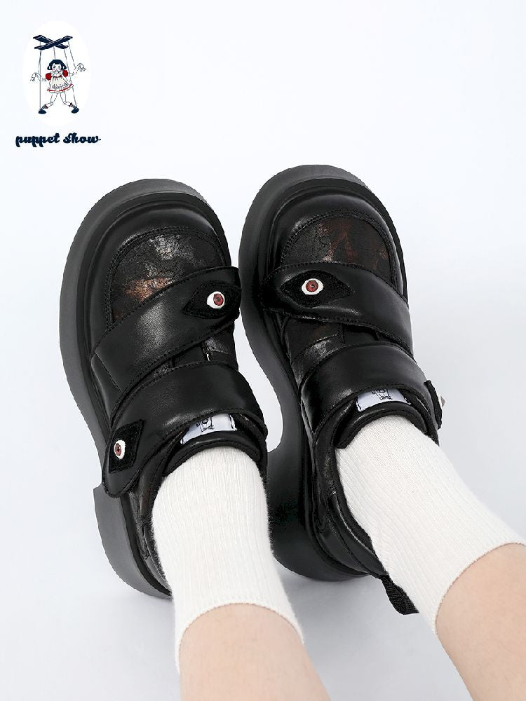 Ghost Devil Little Leather Shoes【s0000011705】