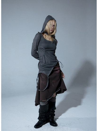 Long Sleeve Multi Bottom T-Shirt【s0000011276】