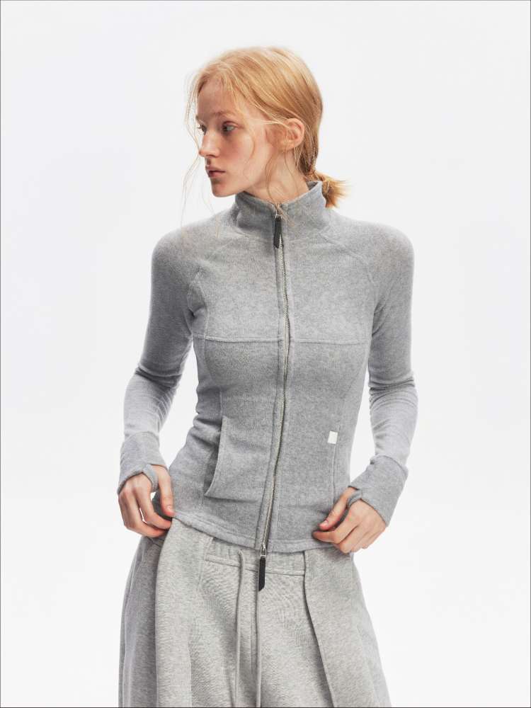 Minimalist Fleece Cycling Slim Jacket【s0000014880】