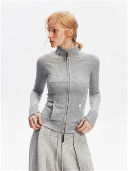 Minimalist Fleece Cycling Slim Jacket【s0000014880】