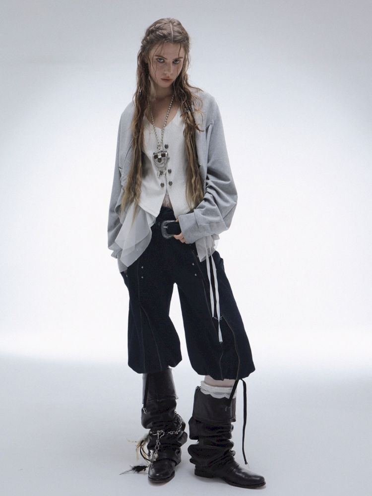 Fur Collar Pirate Sleeveless Vest【s0000013909】
