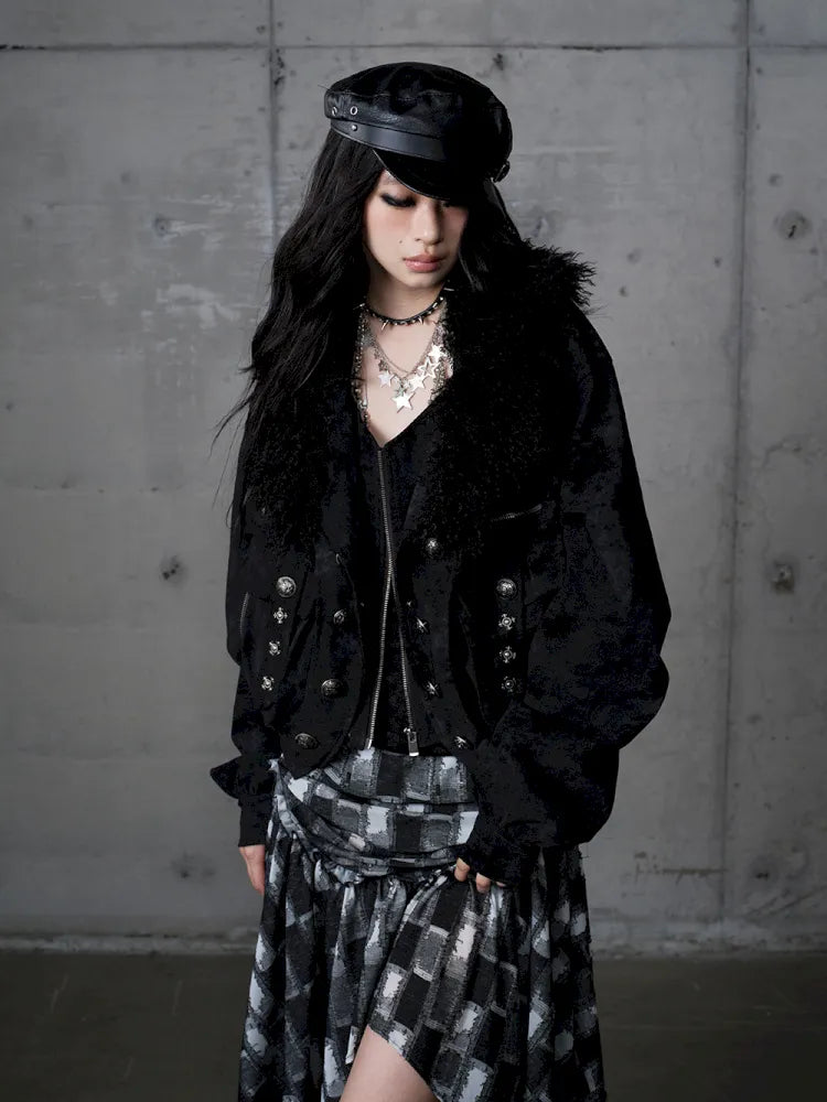 Faux Two-Piece Functional Jacket【s0000014115】
