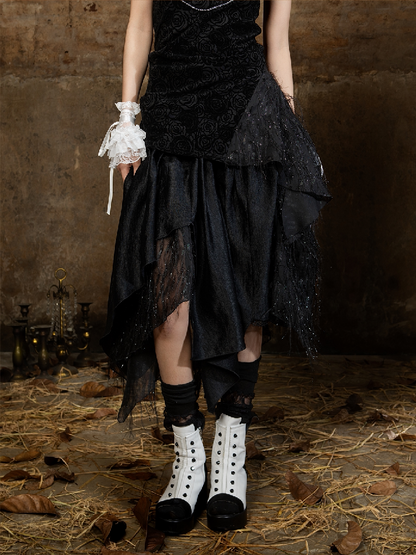Mid Length Retro Gothic Camisole【s0000018381】