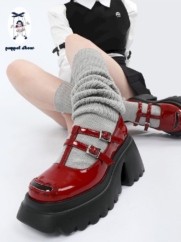 Mary Jane Thick Bottom Shoes【s0000011722】