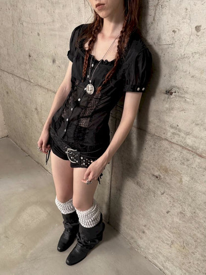 Princess sleeve shirt【s0000012702】