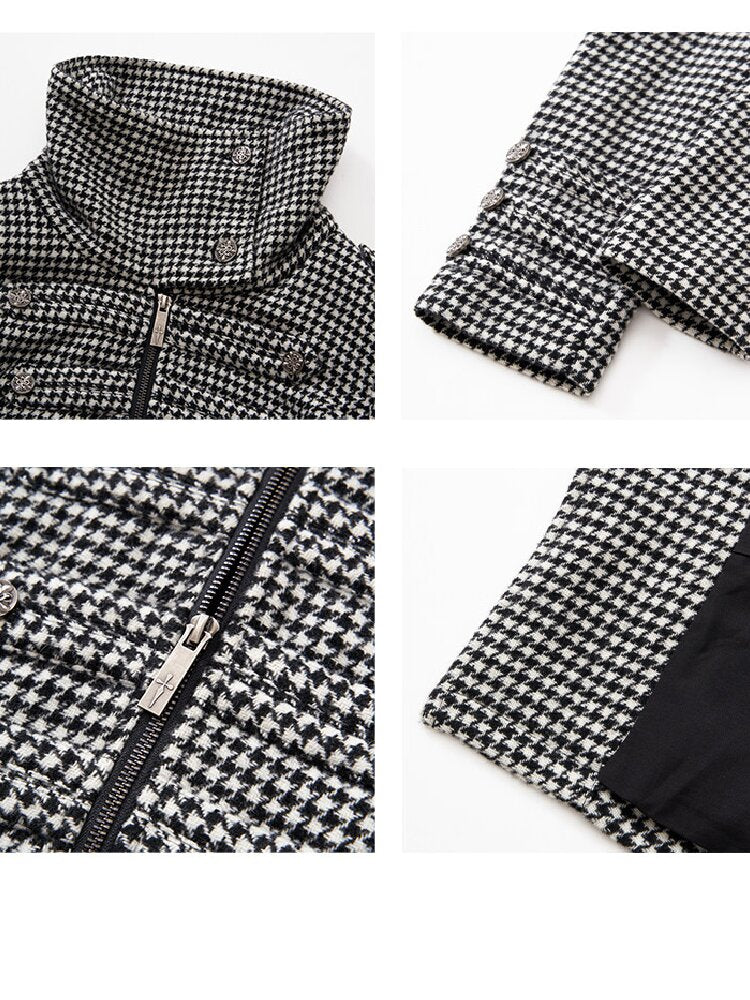 Punk Napoleon Collar Wool Set【s0000019006】