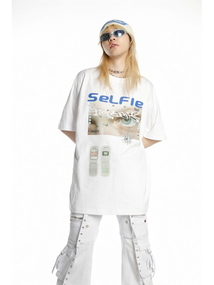 American Street Hip Hop Short Sleeve T-Shirt【s0000012453】