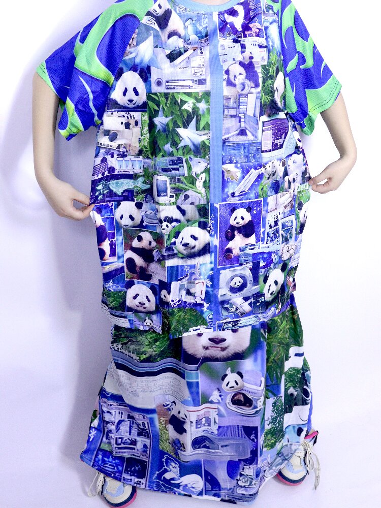 Y2K Fitted Print Slip Dress【s0000017710】