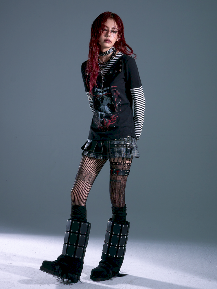 Casual Long-Sleeve T-Shirt【s0000013914】