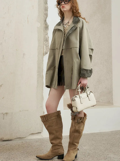 Mid-Length Trench Coat【s0000014078】