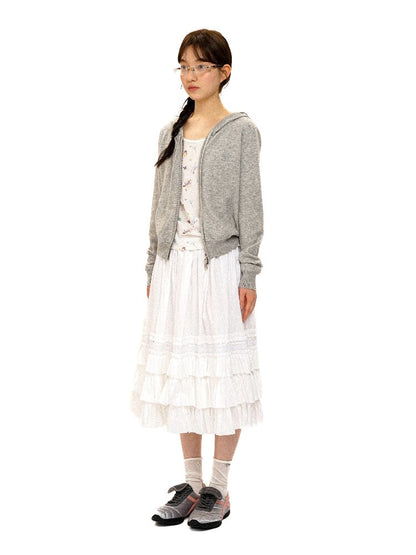 Heavy Works Layered Lace Skirt【s0000016092】