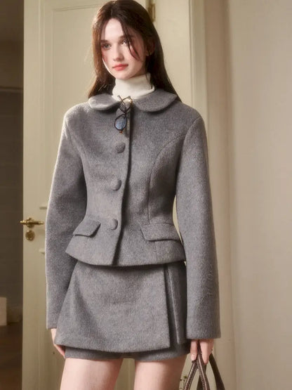 Smooth-Pile Coat & Shorts【s0000014327】