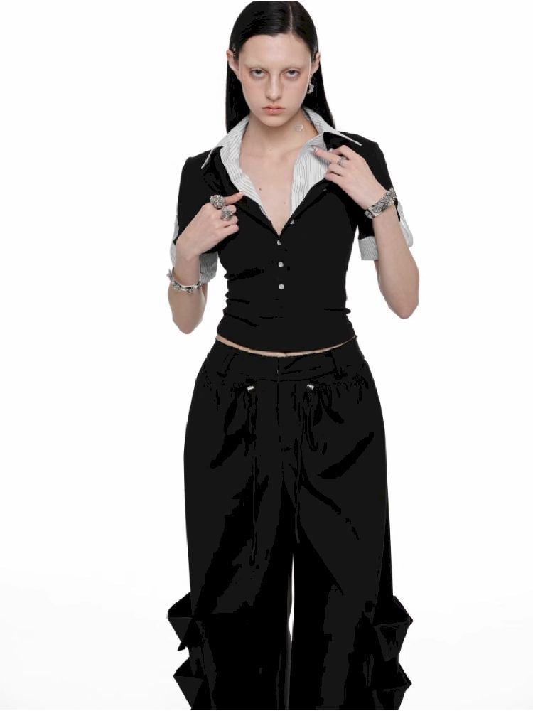 POLO Collar Short Sleeve T-shirt【s0000011588】