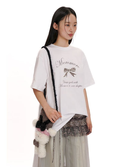 Bow Woven Shoulder Crossbody Bag【s0000012508】