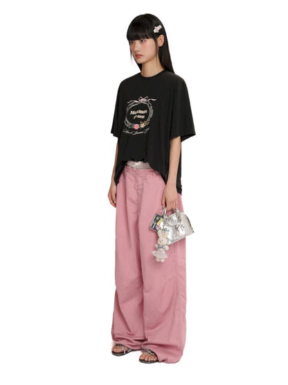 Loose short-sleeved T-shirt【s0000012550】