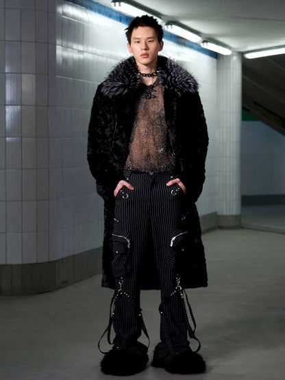 Eco Friendly Fur Panelled Coat【s0000014645】