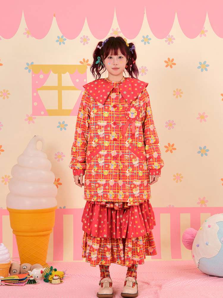 Showa Sweets House Quilted Cotton Jacket【s0000015163】