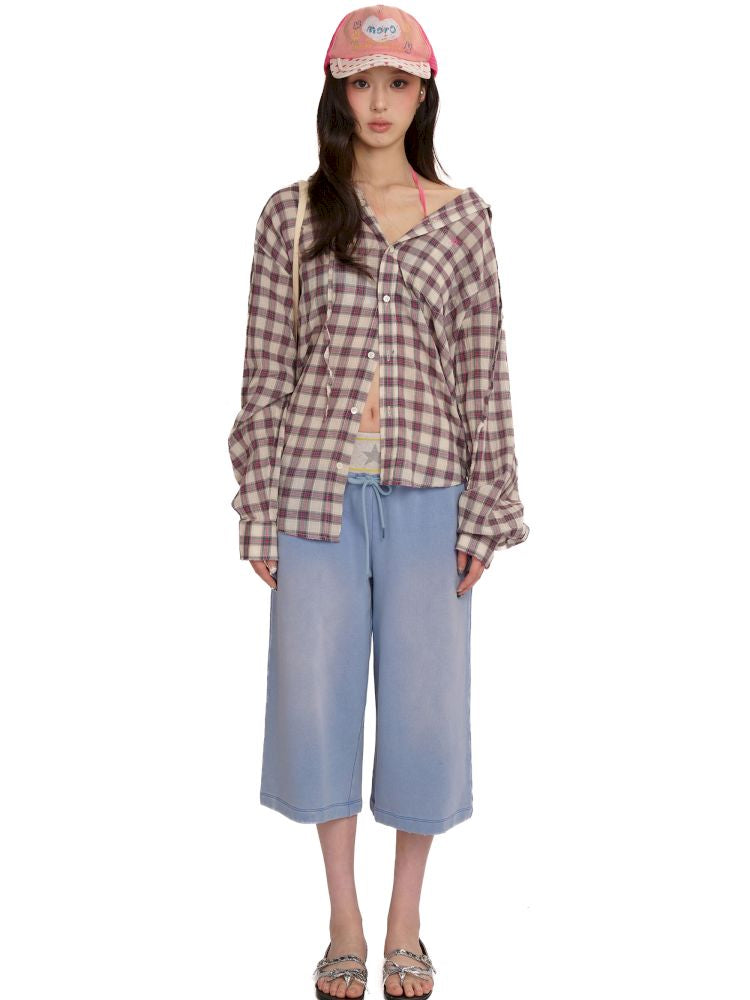 High waist loose casual Chinese pants 【s0000013429】