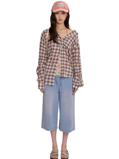 High waist loose casual Chinese pants 【s0000013429】