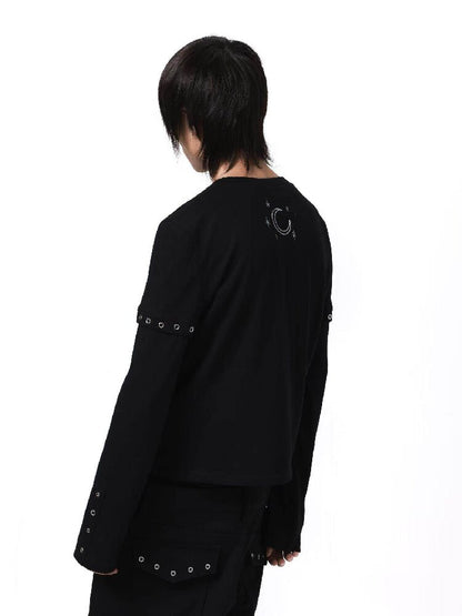 Fake Two Piece Printed Long Sleeve【s0000018198】