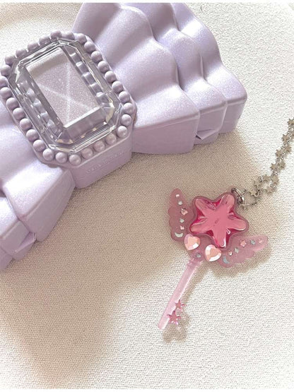 Dreamcore Star Wings Magic Wand Necklace【s0000014700】
