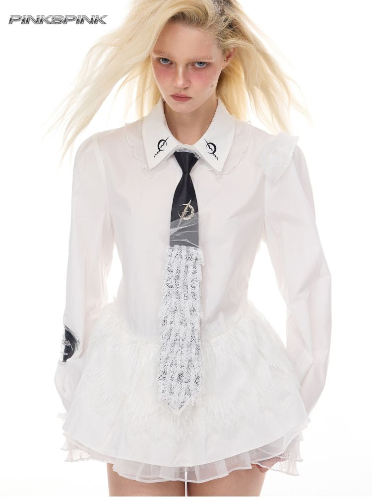 Gender-Neutral Y2K Tie【s0000012981】