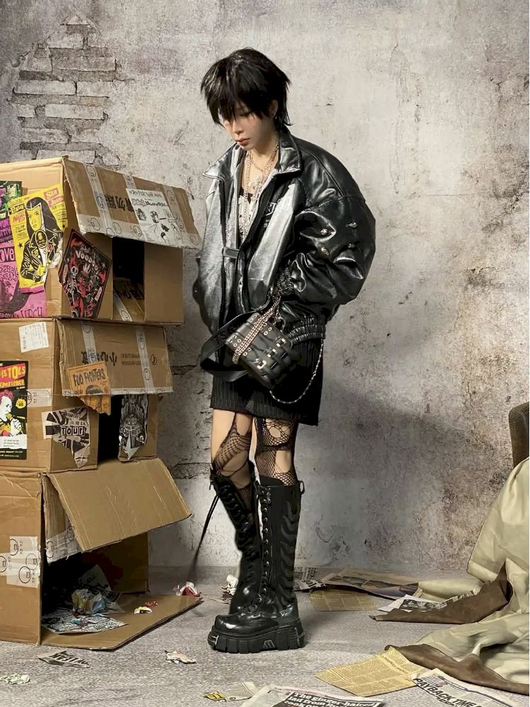 Metallic Coated CD Jacket【s0000010872】