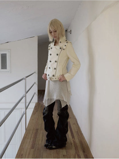 Mid-Century Vintage Napoleon Coat【s0000016952】