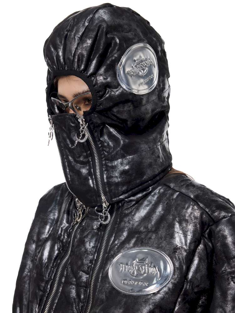 Silver Electric Moon Zipper Jacket【s0000015136】