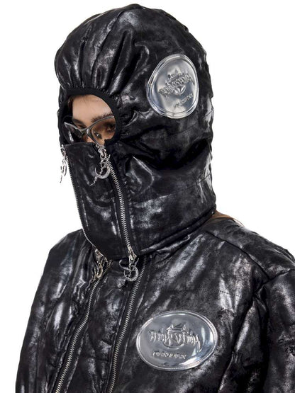 Silver Electric Moon Zipper Jacket【s0000015136】