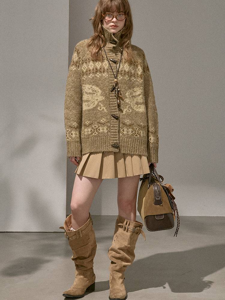 Loose Warm Cardigan Sweater【s0000014380】