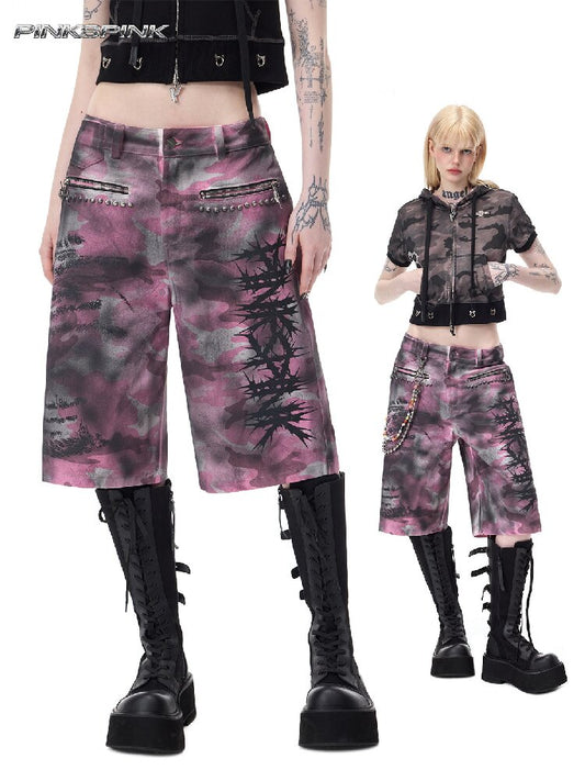 Riveted Coating Camo Wasteland Jeans【s0000017722】