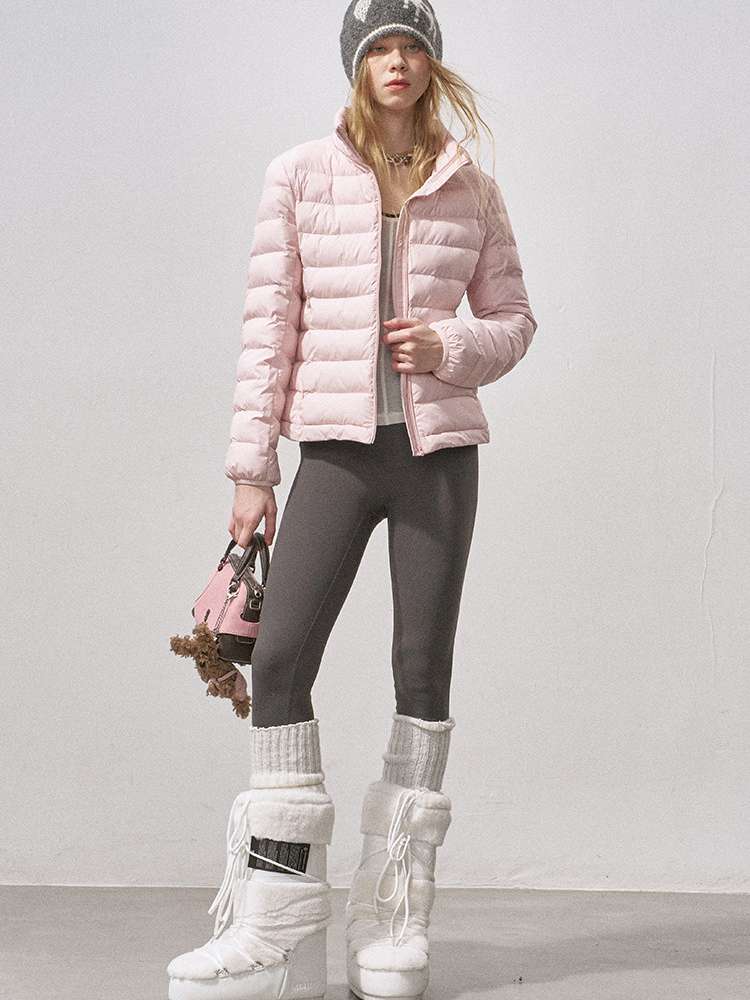 Quilted White Duck Down Jacket【s0000015234】