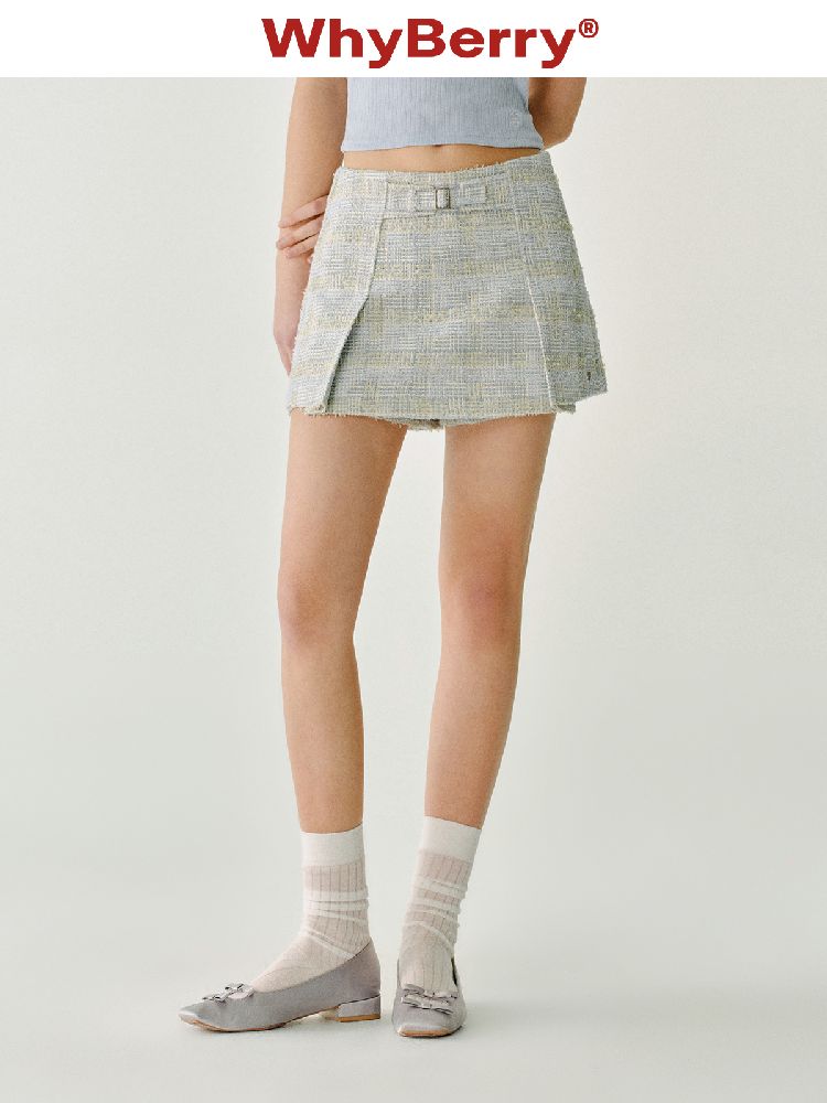 Peplum Double Layer Bottom Short【s0000011971】