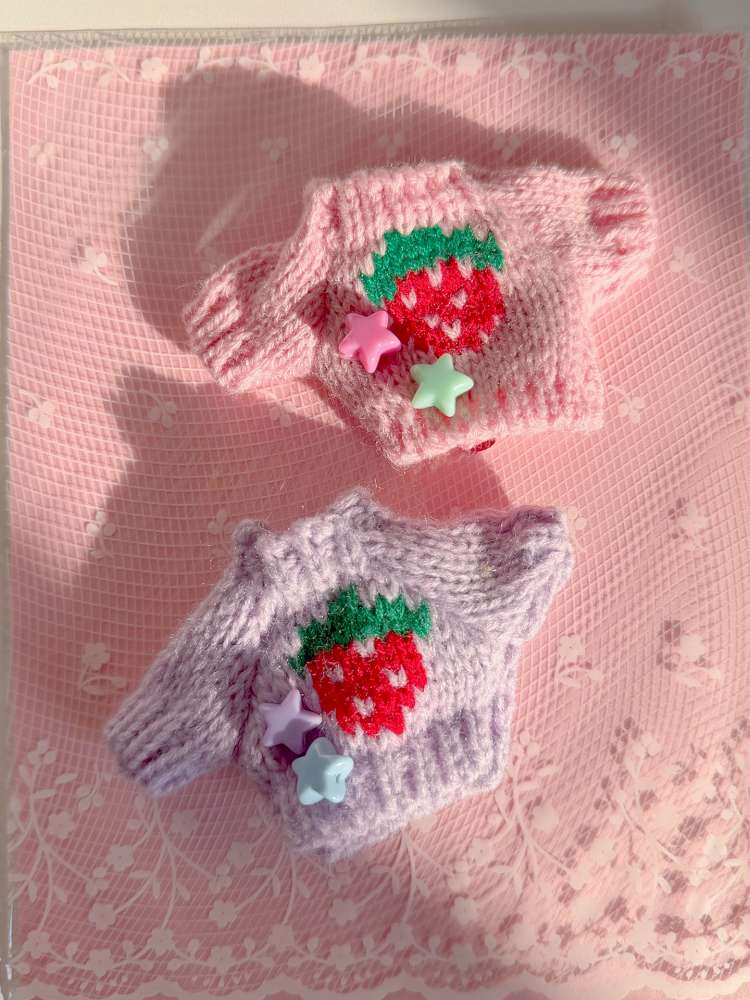 Strawberry Knitted Hair Accessories【s0000015112】