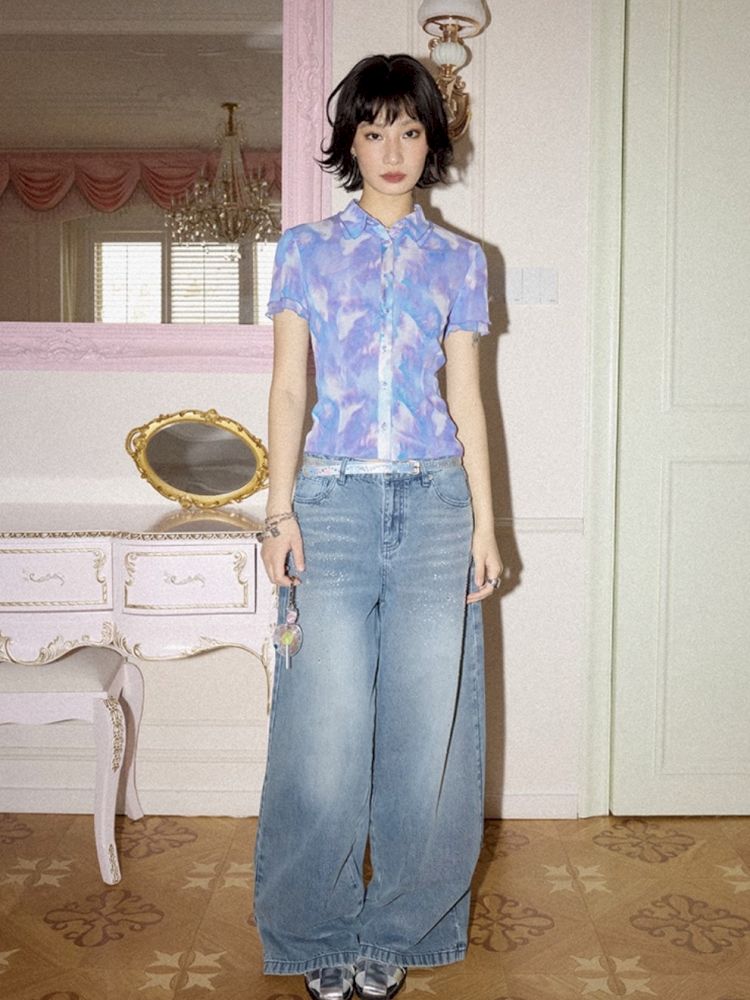 Low Waist Wide Leg Pants【s0000012298】