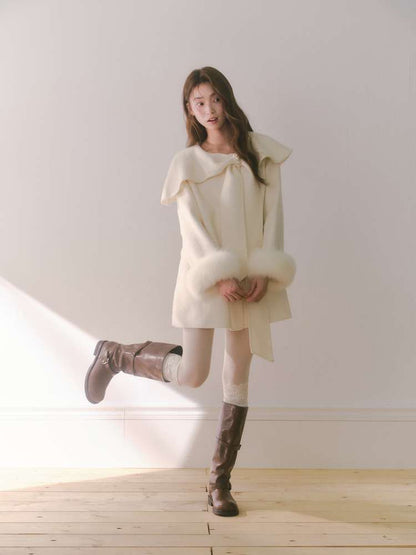 Double-Faced Tweed Coat【s0000014607】