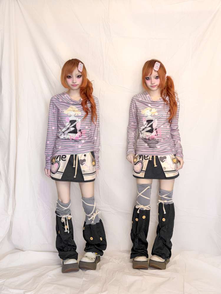 Gilded Heart Mark Pocket Skirt【s0000015397】