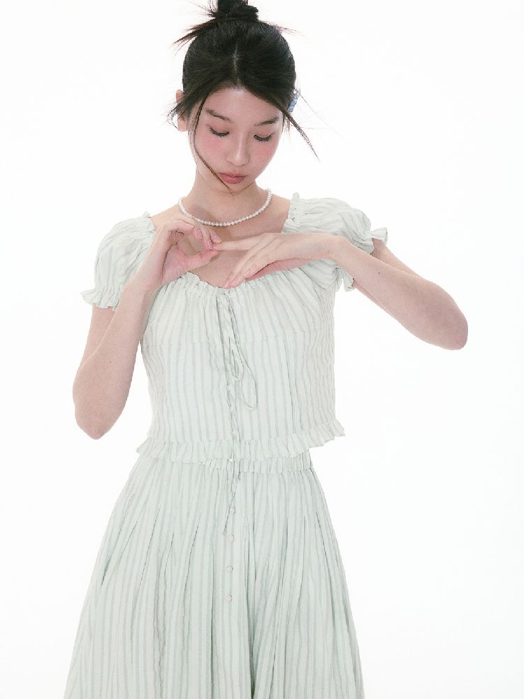Light Color One Neck Shirt【s0000011999】