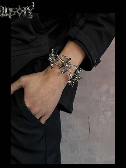 Avant-Garde Punk Futuristic Bracelet【s0000018880】