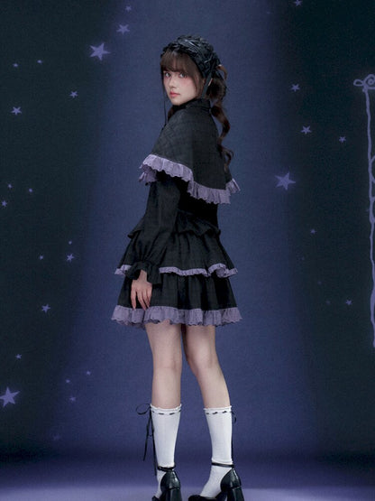 Astrology Magic Purple Cake Dress【s0000015446】