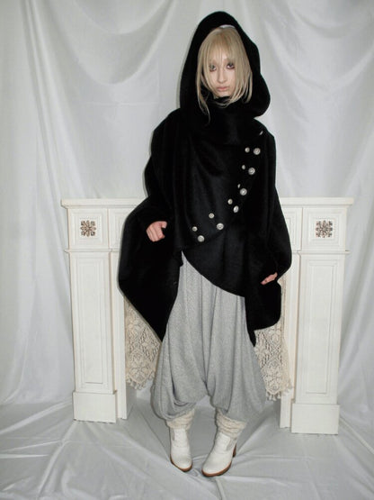 Mid-Century Lantern Buttoned Culottes【s0000017969】