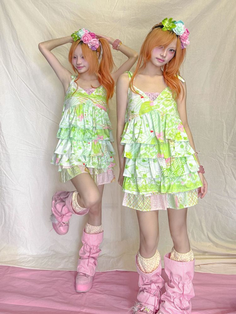 Multi-Layer Cake Lace Camisole【s0000013229】