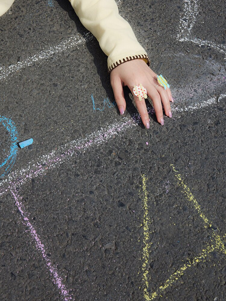 Tableware Star Ring Necklace【s0000015847】