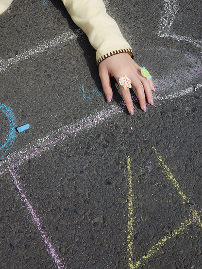 Tableware Star Ring Necklace【s0000015847】