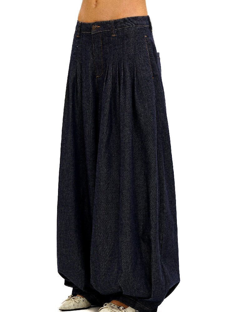Soft Linen Cotton Lantern Trousers【s0000016428】