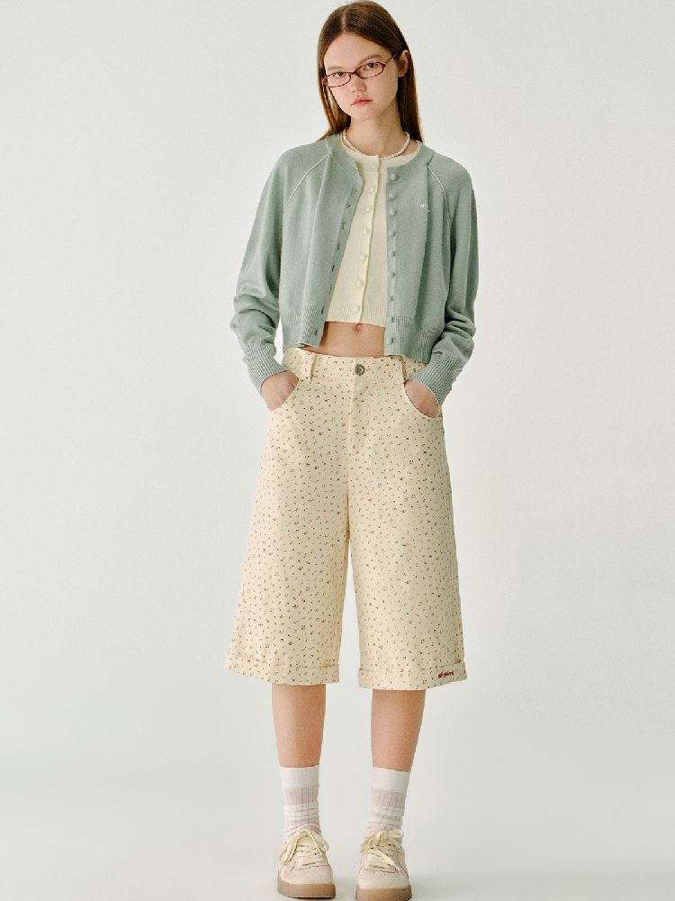 Short Solid Color Knit Sweater【s0000011966】